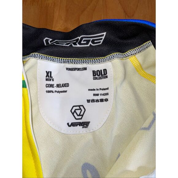 Verge SPORT bold collection jersey SS casual sport cycling sz M - Picture 3 of 5